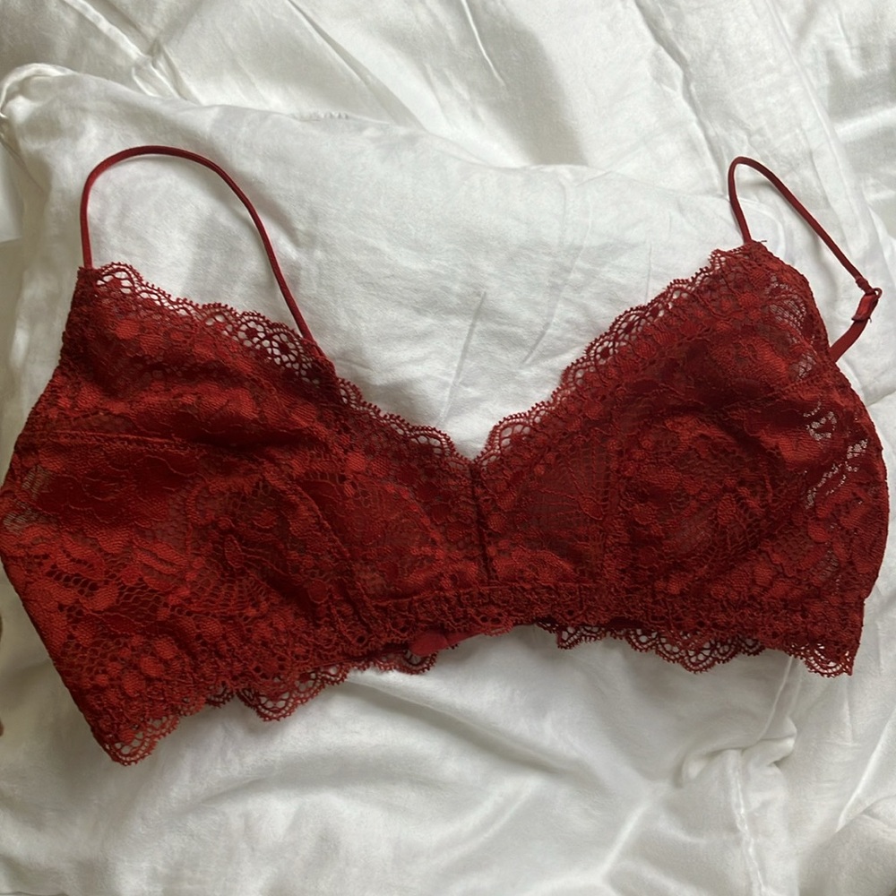 Intimately Free People Lace Bralette Sz Small
